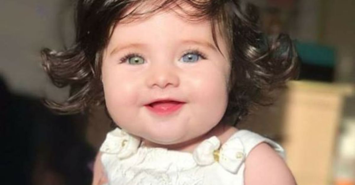 Meet the Adorable Girl Causing a Sensation with Her Strikingly Beautiful Eyes of Two Different Colors and Doll-like Curled Eyelashes